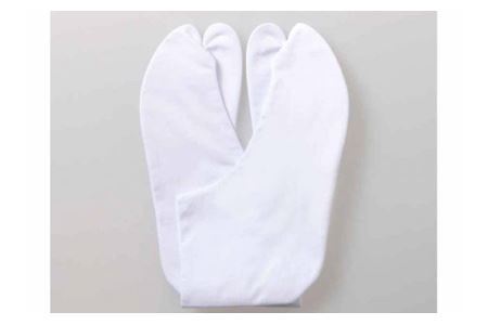 No.292-11 特級白キャラコ足袋　4枚コハゼ　中型　26.0cm