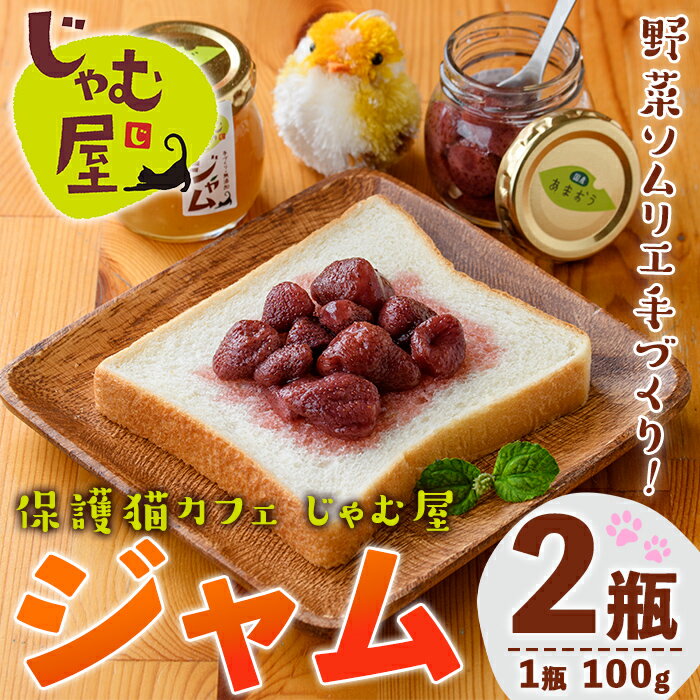 【ふるさと納税】じゃむ屋のジャム詰め合わせギフトセット (2瓶) ジャム じゃむ 加工品 フルーツ 果物 果実 詰め合わせ 野菜 セット ギフト 贈答用 プレゼント 贈り物 食べ比べ お楽しみ 手づくり 手作り 朝食 常温 常温保存【じゃむ屋】