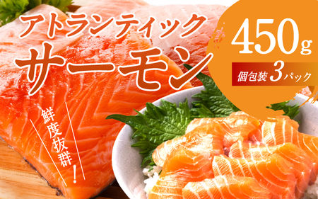 【最速発送】 アトランティックサーモン 450g / サーモン