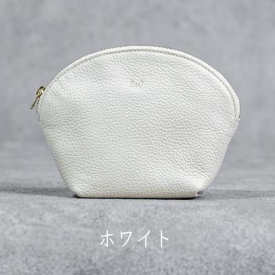 ふるさと納税 福崎町 ラウンドポーチ　Liete/ホワイト