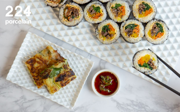 ダイヤ彫 銘々皿 1点【224porcelain】 [NAU198]