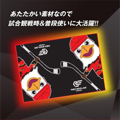 ふるさと納税 苫小牧市 レッドイーグルス北海道の鷲斗くんブランケット　1枚 |  | 02