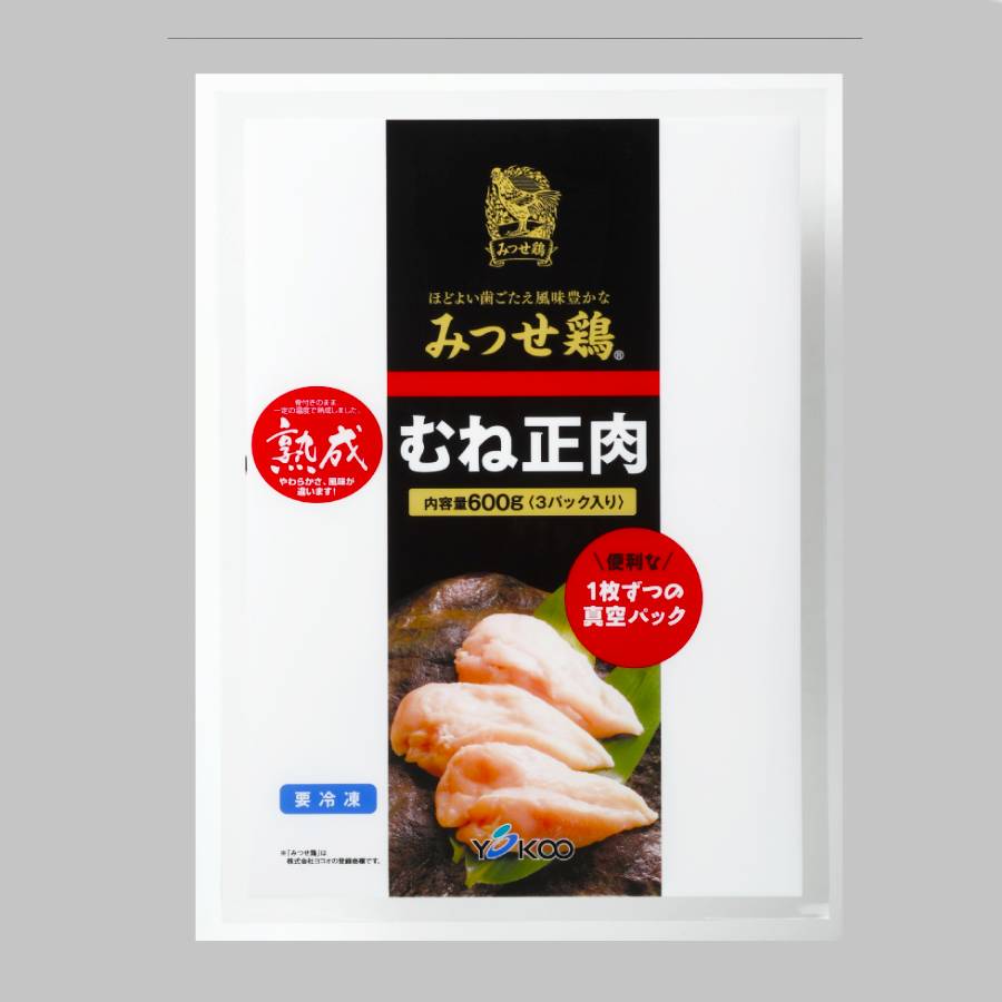 みつせ鶏 熟成むね肉12か月定期便