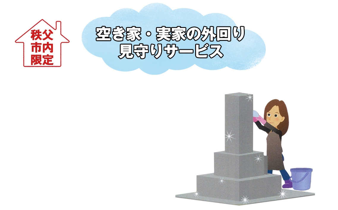 
            No.618 空き家・実家の外回り見守りサービス ／ 年3回 あきや みまもり 見回り 簡単なゴミ拾い 草むしり 郵便ポスト内整理 郵便物転送 手入れ 片付け 埼玉県
          