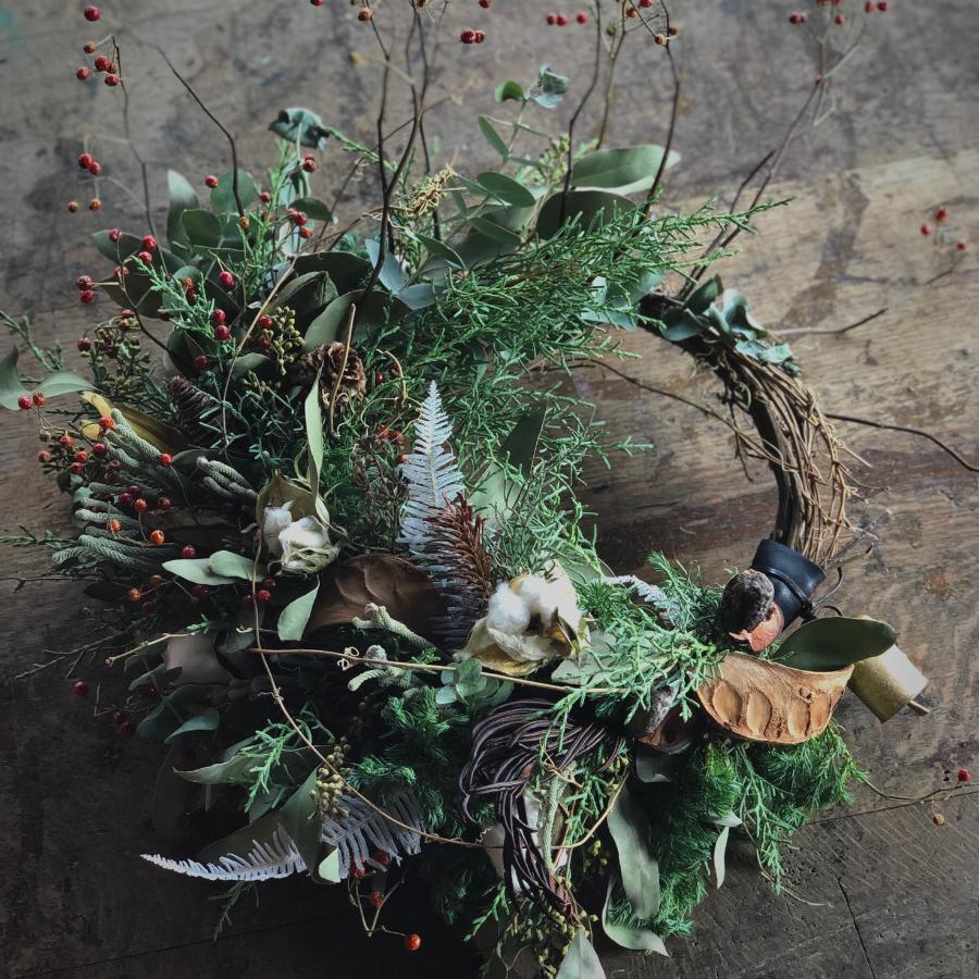 ＜she is matilda.＞季節のレコメンドリース　冬