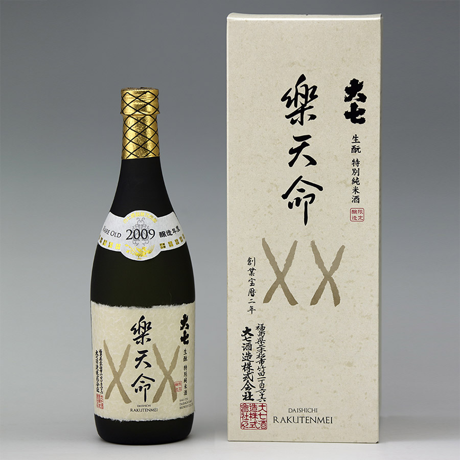 ＜大七酒造＞楽天命（特別純米酒） 720ml