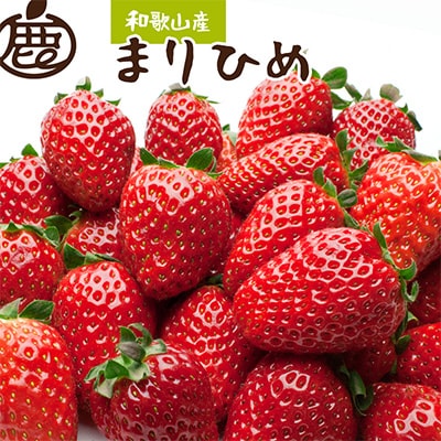 ＜1月より発送＞朝摘み完熟まりひめ約1.2kg(300g前後×4P)【和歌山ブランド苺】【いちご】【配送不可地域：離島・北海道・沖縄県・東北・関東・九州】