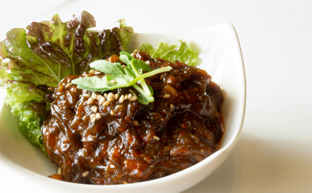 【韓国鉄板料理 久ー韓】久米島産「もずくキムチ」2パック