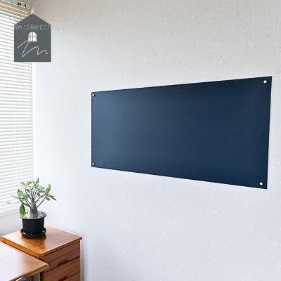 ふるさと納税 三条市 Re:Sketch ハーフサイズ ネイビーブルー 無地 ピンタイプ 伝言板 【037S048】