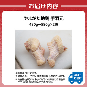 やまがた地鶏 手羽元 060-010