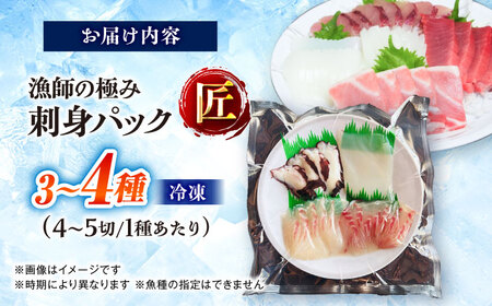漁師の極み刺身パック（匠）1皿 五島市/Sun Sea Go Company 魚 おまかせ お任せ 鮮魚 五島列島[PGL021]