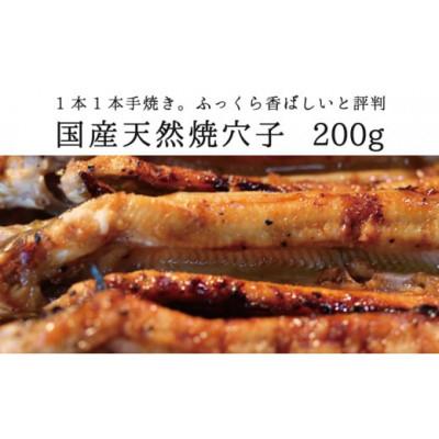 ふるさと納税 赤穂市 国産天然焼穴子(約200g)