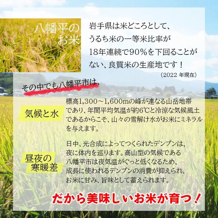 令和8年産 新米 《先行予約 2026年11月より順次発送開始予定》】 ひとめぼれ 玄米 5kg×3ヶ月 定期便 ／ げんまい 岩手県産 伊藤一夫