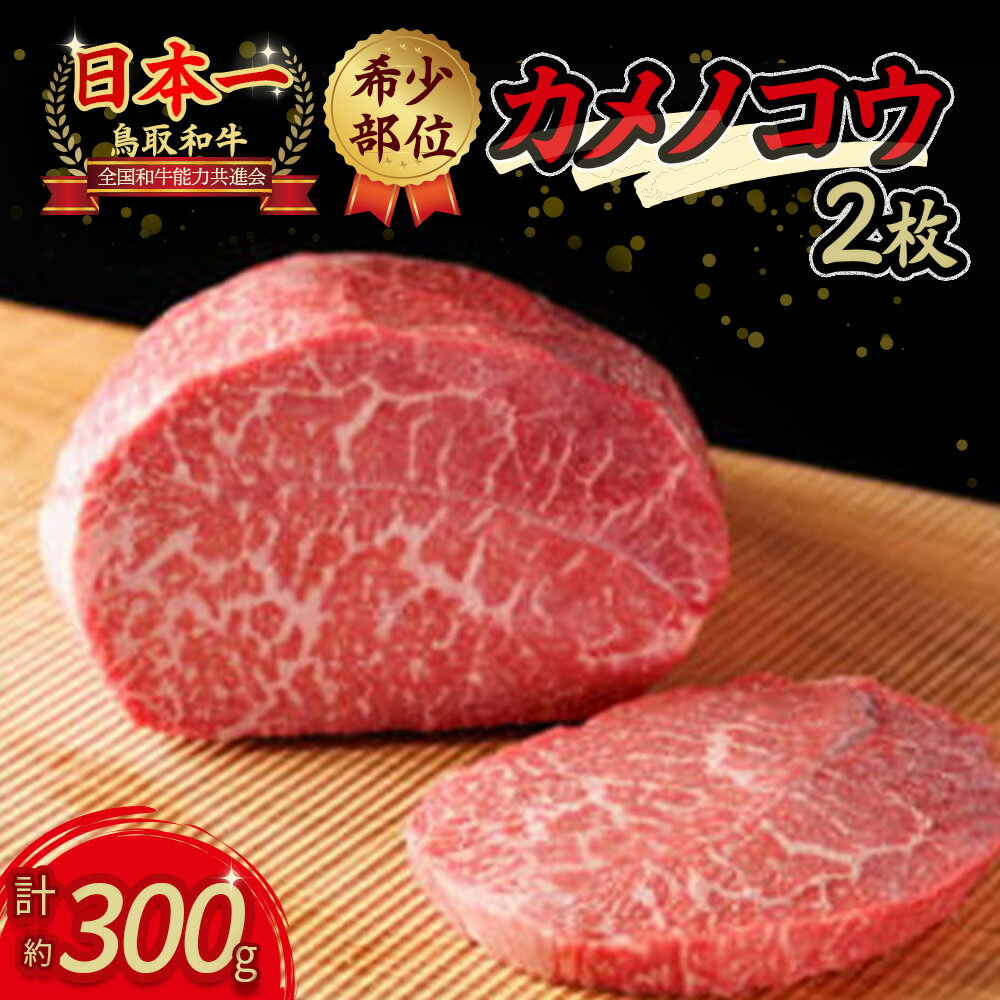 【ふるさと納税】鳥取和牛 希少部位ステーキ「カメノコウ」約300g 国産 牛肉 和牛 黒毛和牛 希少 ステーキ 肉 希少部位 最高級部位 カメノコウ 冷凍 国産牛 ブランド牛 19000 1万9千円