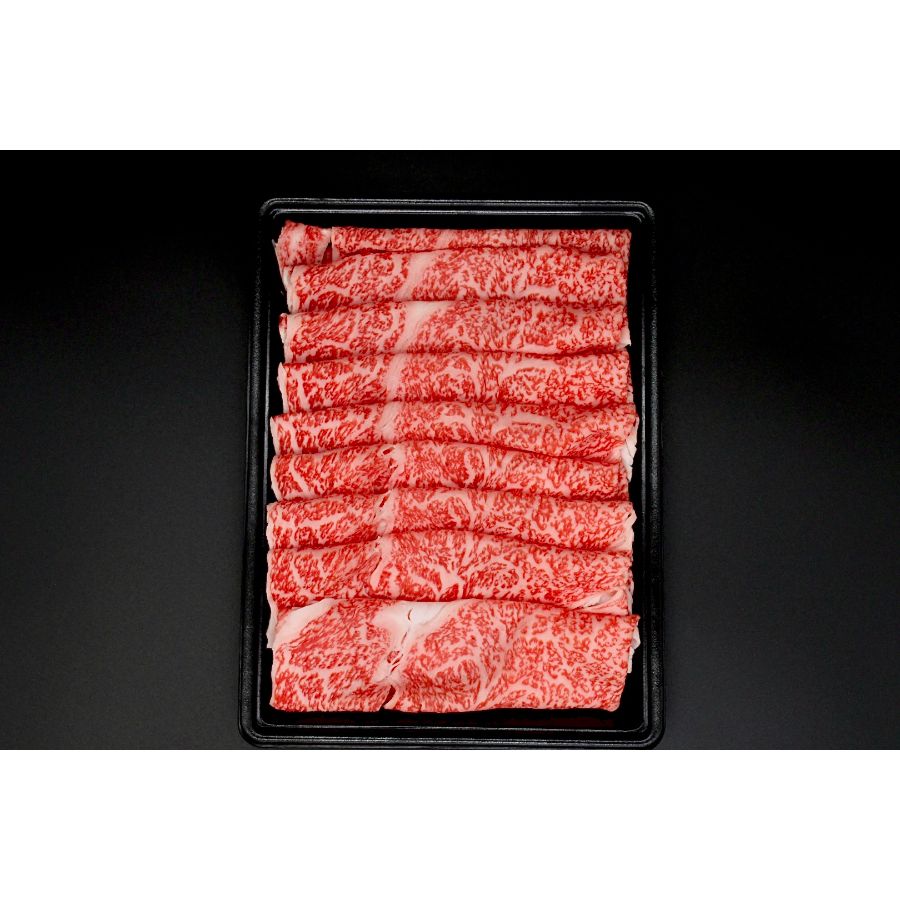 ＜杜の都のお肉屋さん むらかみ商店＞仙台牛 すき焼き・しゃぶしゃぶ用霜降り肩ロース A5等級500g×2