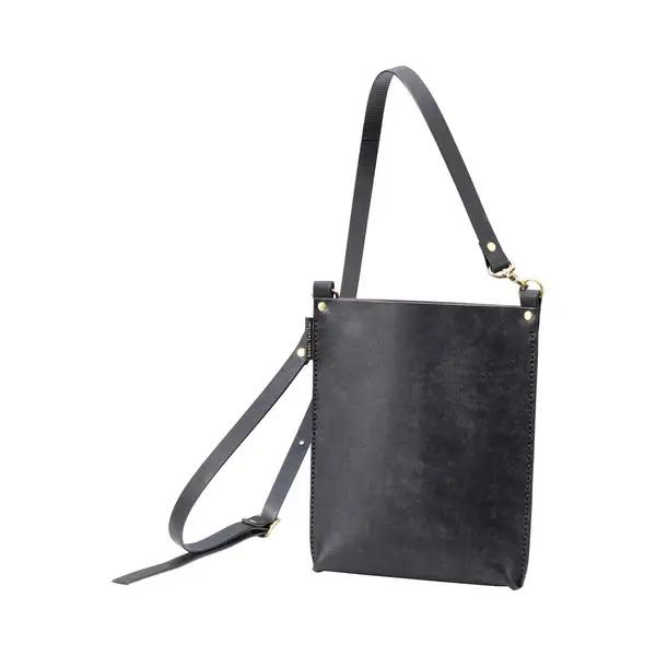 豊岡鞄 haaki Leather SDバッグ HLB101 ネロ / KOMOREBI 木和田正昭商店 牛皮革 革 ショルダーバッグ レディース 高級 おしゃれ バッグ かばん カバン 鞄 シンプル