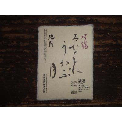 ふるさと納税 中能登町 【鳥屋酒造】「吟醸みなもにうかぶ月(720ml)」と「純米酒　眉丈山(720ml)」飲み比べセット |  | 01