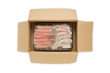 生食可！カット済み生ずわいがに約1.2kg B-11099【12月13日決済分まで年内配送】