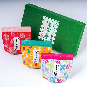 0B1-26 かわいいパッケージの粉末スティック茶（17本入×3袋）
