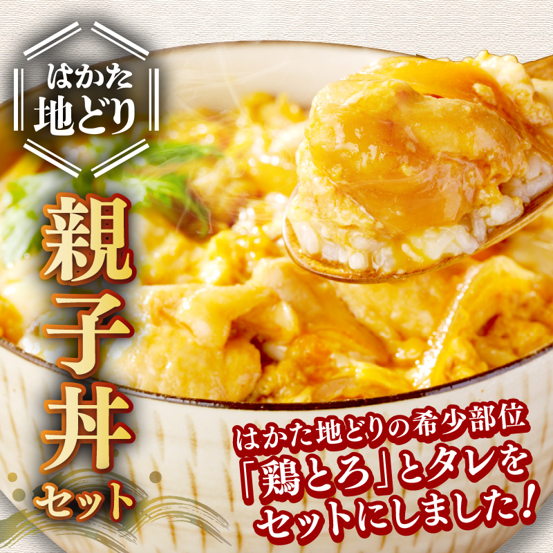 はかた地どり 親子丼セット