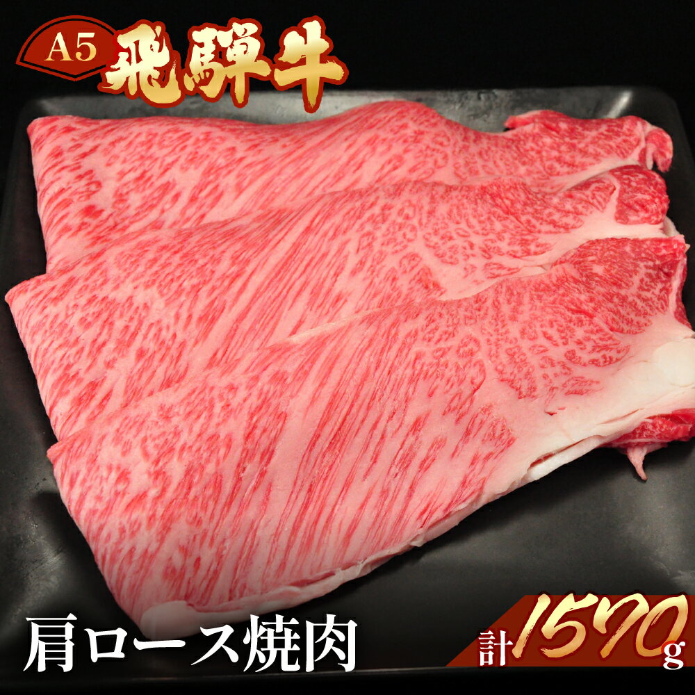 【ふるさと納税】飛騨牛 肩ロース焼肉1570g 【冷凍】冷凍配送飛騨牛 肩ロース 1570g飛騨牛 下呂温泉 おすすめ 牛肉 肉 和牛 赤身 人気 ブランド牛 肉ギフト 国産 贈答品 焼肉用 焼き肉 ギフト 肩ロース 和牛 82000円 岐阜県 下呂市