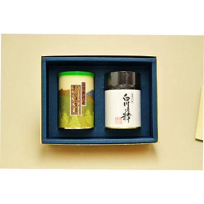 ふるさと納税 白川町 ますぶち園の上級白川茶詰め合わせ