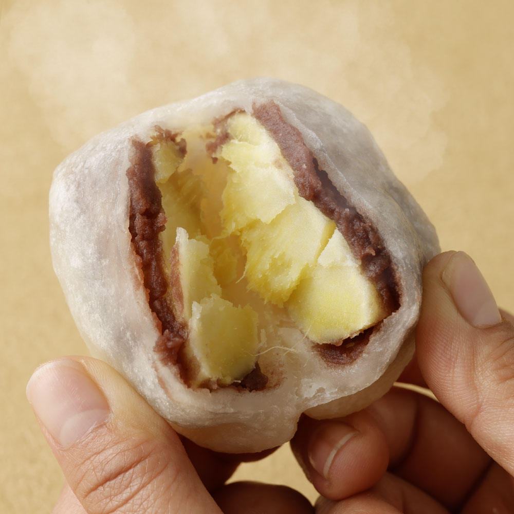 【ふるさと納税】〈選べる〉白いきなりだんご 10個 or 20個 いきなり団子 和菓子 お菓子 スイーツ 熊本名物 郷土菓子 さつまいも 芋 あんこ 冷凍 九州産 国産 送料無料