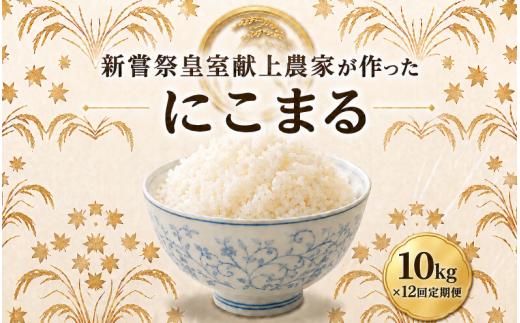 米 にこまる 新嘗祭 皇室献上米 令和8年産 にこまる 白米 12ヵ月連続 定期便 10kg × 12回 120kg 新米 お米 精米 おこめ ごはん ご飯 高知県産 弁当 おにぎり 料理 もちもち食感 美味しい 農家直送 先行予約 10キロ 高級米 ブランド米 おすすめ ランキング 冷めても美味しい 食べ比べ 人気 おすすめ 数量限定 贈答用 ギフト 安芸市 高知県