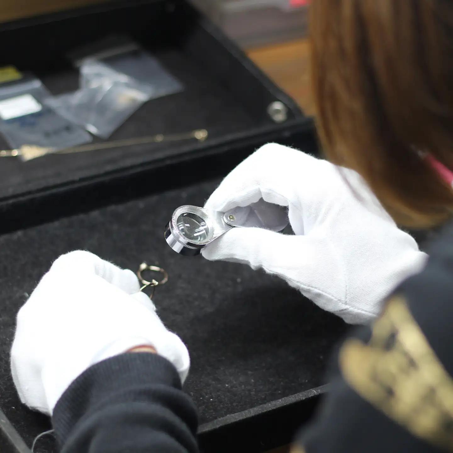 プラチナ900 ラボブルーダイヤネックレス 0.2ct 6本たてづめ LAB-PT900-001BL[AM321] / ブルーダイヤモンド ネックレス アクセサリー ギフト プレゼント