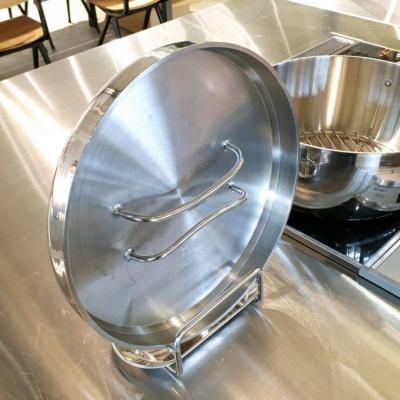 ふるさと納税 三条市 村の鍛冶屋　ダッチオーブン用 ステンレスふたスタンド【010S080】 |  | 02