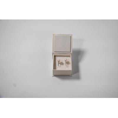 ふるさと納税 愛南町 パール イヤリング (アコヤ真珠 8.0-8.5mm 1粒) 【天白真珠】 |  | 01