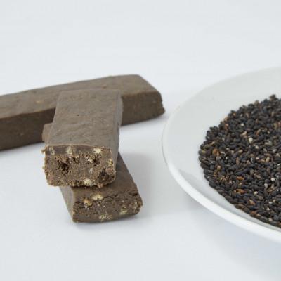 ふるさと納税 岐阜市 ヴィーガン対応　大豆プロテインバー12本入　ブラックセサミ味　(日本ベジタリアン協会推奨)