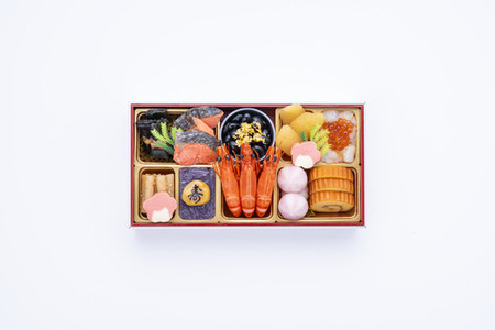 千賀屋謹製 2025年 迎春おせち料理「華千歳」和洋中三段重 2～3人前 全32品 017-009
