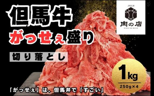 但馬牛　がっせぇ盛り（切落し・1kg）冷凍
