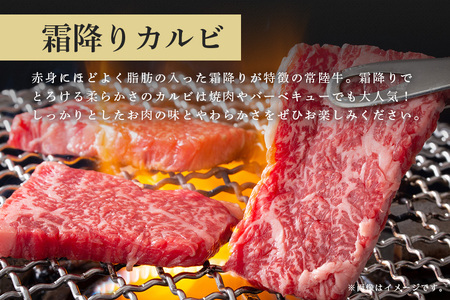 常陸牛　霜降りカルビ（上カルビ）700g 【茨城県共通返礼品 / 茨城県産】 C09-009