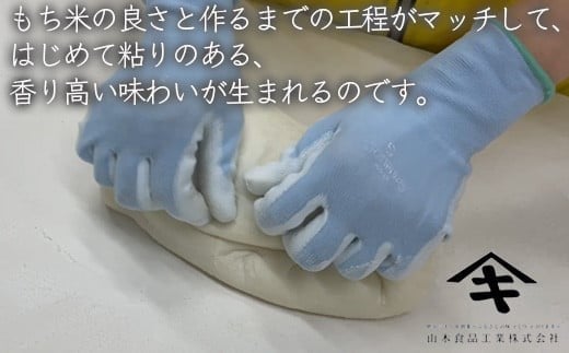 ふるさとの味覚 真空斗棒餅詰合せ（豆つなぎ　1kg × 3本） ｜ 石川県 小松市 【山木食品工業株式会社】