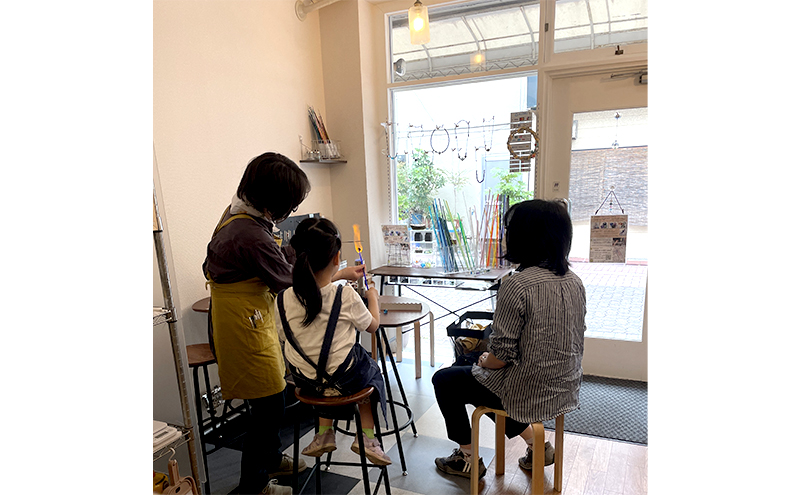 ガラス工芸 ワークショップチケット 【とんぼ玉作り体験 3玉作成プラン】 1名様 トンボ玉 手作り ワークショップ 体験 チケット Beans Roots 東京都 大田区