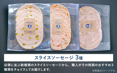 ハム ソーセージ 詰め合わせ ギフト D 豚肉 厚切り ハム ステーキ 鶏肉 スモーク チキン ソーセージ ウィンナー 加工品 福袋 Umami