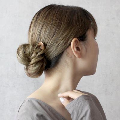 ふるさと納税 静岡市 【女性のアイデア×職人技】ステンレス製かんざし【canon/PinkGold】 |  | 02