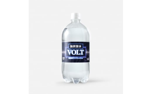 ＜毎月定期便＞＜関東のみお届け＞強炭酸水1L12本 計12L サーフVOLT(ボルト)1L 全12回【4055701】