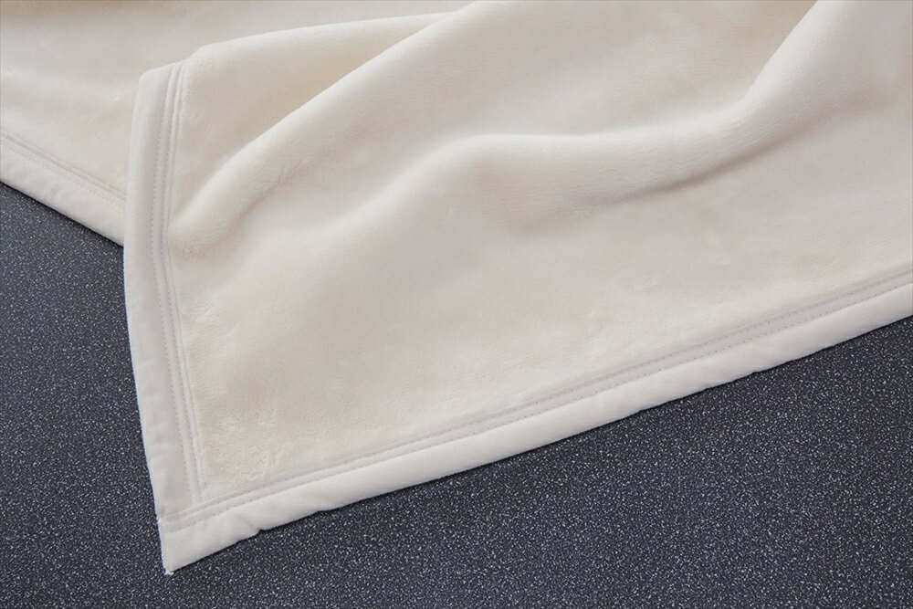 【ふるさと納税】無着色 オーガニックコットン使用綿毛布 (毛羽部分) シングル｜天然素材 ブランケット 快眠 快適 熟睡 寝具 ベッド 新生活 [1364]