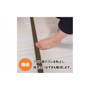 MIGUSAフロア畳専用枠材（6枚施工）　ストレート：10本、コーナー：4個