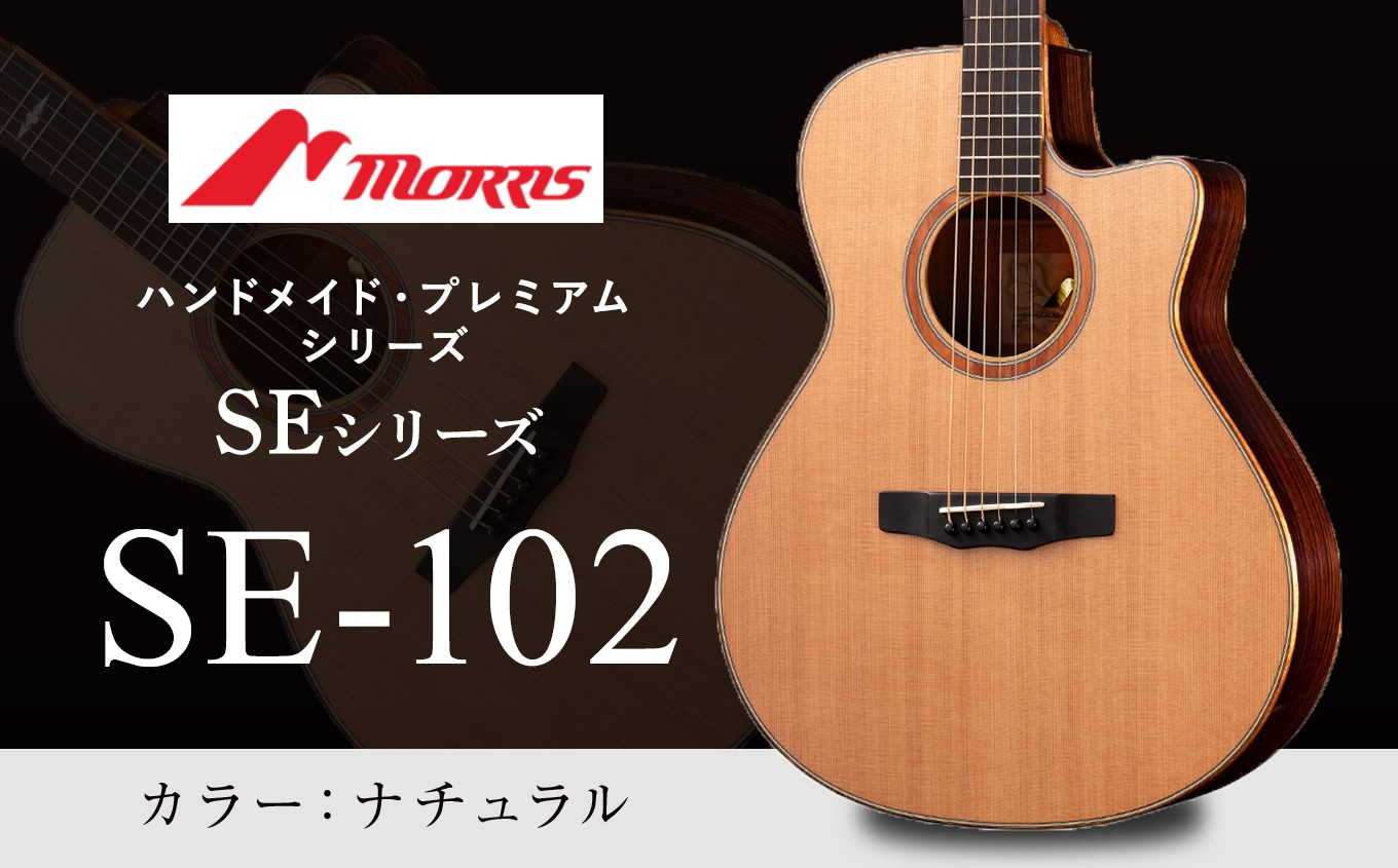 
                  モーリスギター SE-102 | 楽器 音楽 ギター アコースティックギター アコースティック モーリス ミュージック 弦楽器 ブランド 長野県 松本市 信州 ふるさと納税
                