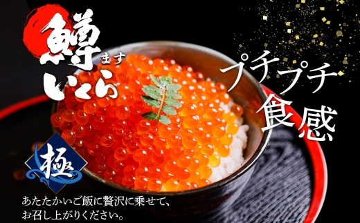 2487. 鱒いくら醤油漬け 計500g 100g×5パック 鱒いくら いくら イクラ 醤油漬け 鱒 マス 魚卵 小分け 海鮮 送料無料 北海道 弟子屈町