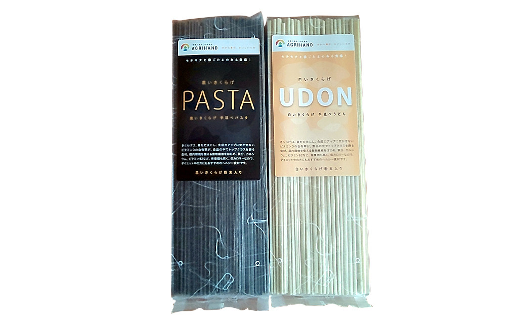 きくらげ PASTA・うどん 各180g×4袋 合計8袋 計1440g