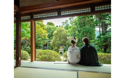 丹徳庭園　フォトウエディング ／ 結婚写真 撮影 着付 ヘアメイク 貸し切り 埼玉県