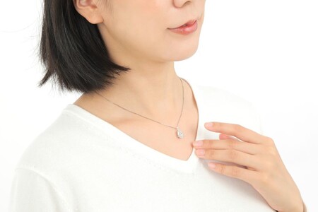 【一点もの】ダイヤモンド（0.512ct）プラチナペンダント　R63　K05094-H