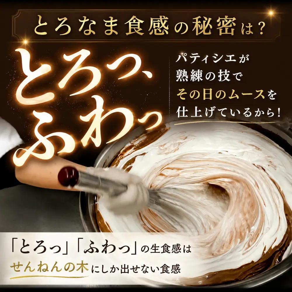 とろなまバウムクーヘン「とろなまチョコ」 せんねんの木