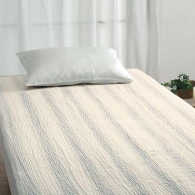 ふるさと納税 泉大津市 蒸れにくい　脱脂加工コットン　敷きパッド　【ダブル】　1枚　54796164 PU |  | 02