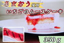 【ふるさと納税】福岡県産【あまおう使用】いちごのムースケーキ 350g×1個_CZ-005